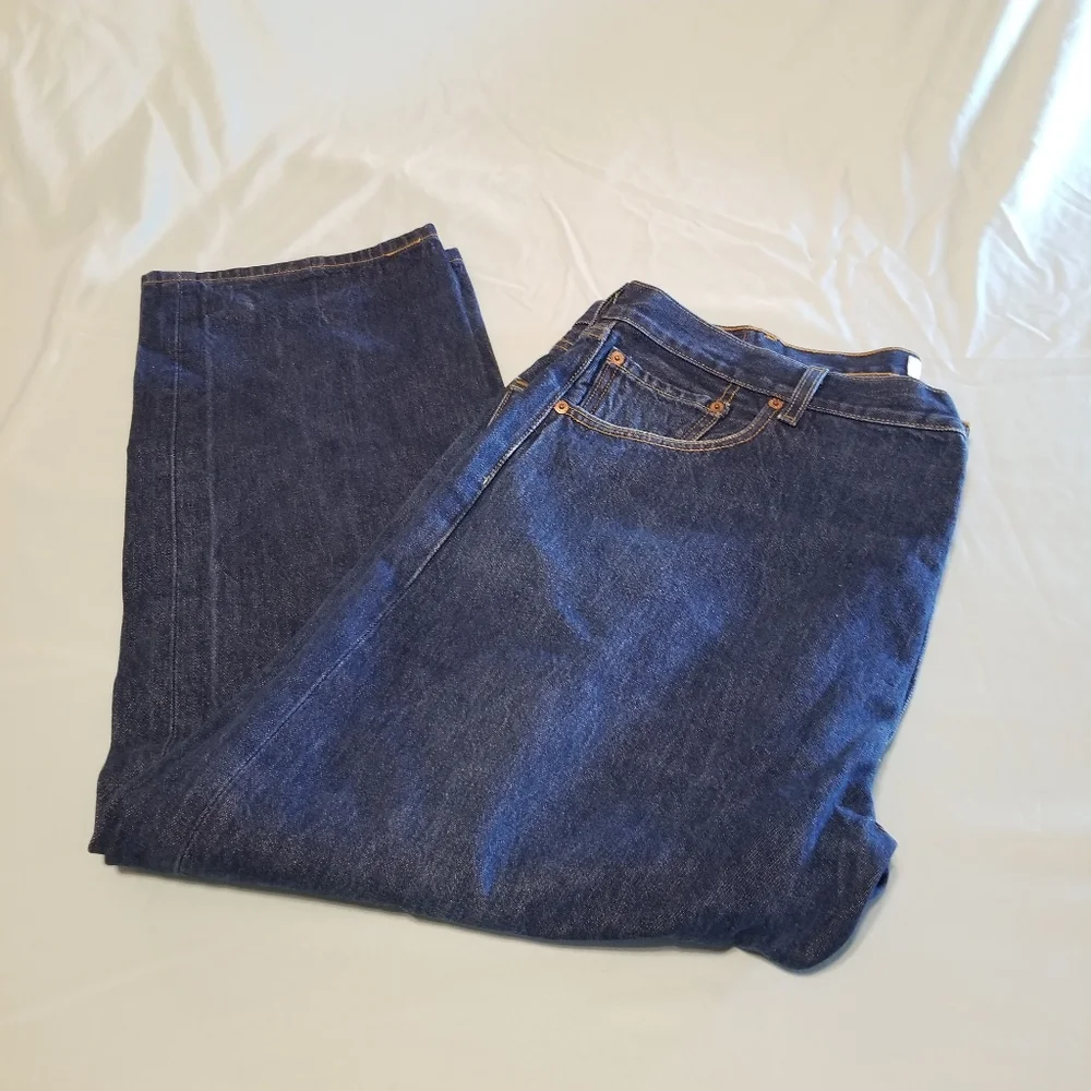 Levi's 501 Men's Jeans Straight Button Fly